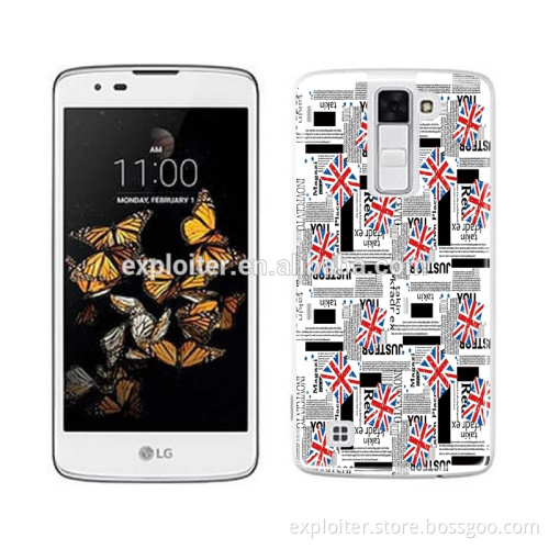 Ultra thin soft plastic gel resin mobile case for LG K8 phone case